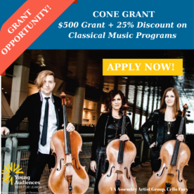 $500 Cone Grant Available for Classical Music