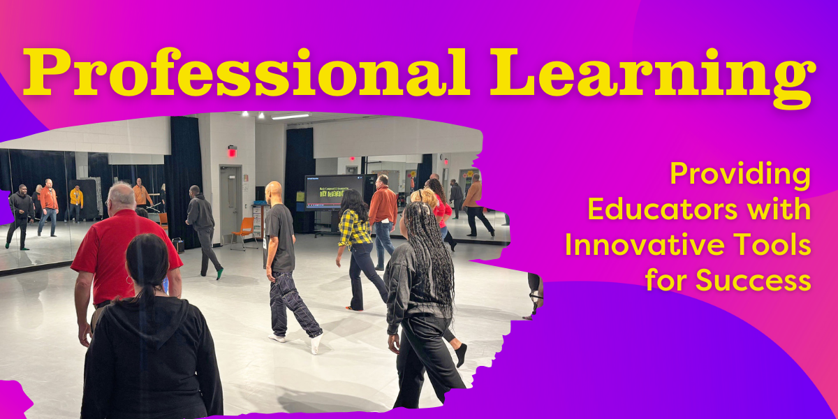 Professional Learng banner image with the text 'professional learning.'